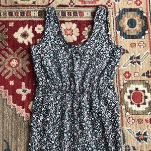 Lauren Conrad floral print jumpsuit with pockets!